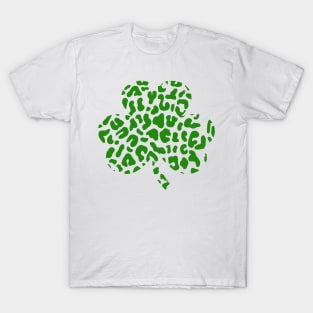 Leopard shamrock T-Shirt